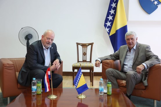 Predsjedavajući Predstavničkog doma PSBiH Nebojša Radmanović sastao se s ambasadorom Kraljevine Nizozemske u BiH